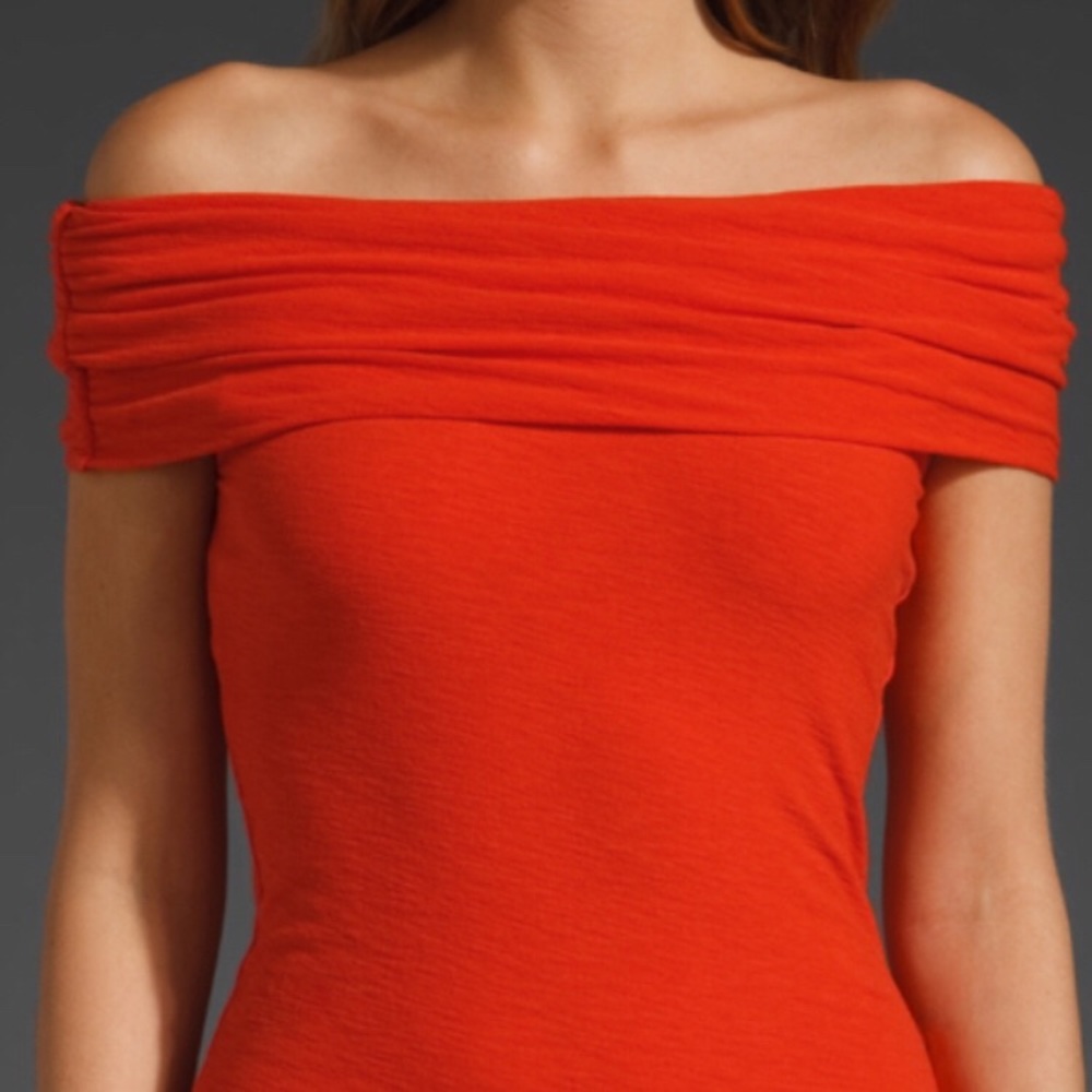 James Perse Off the Shoulder Shirt